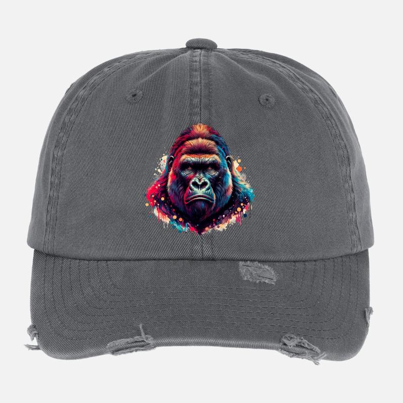 Gorilla Flexfit Vintage Destroyed Cap