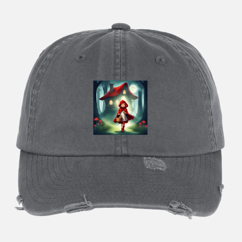 Rotkäppchen, ein wunderbares Märchen Flexfit Vintage Destroyed Cap