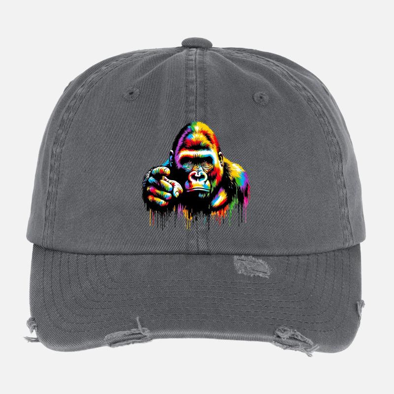 Gorilla Flexfit Vintage Destroyed Cap