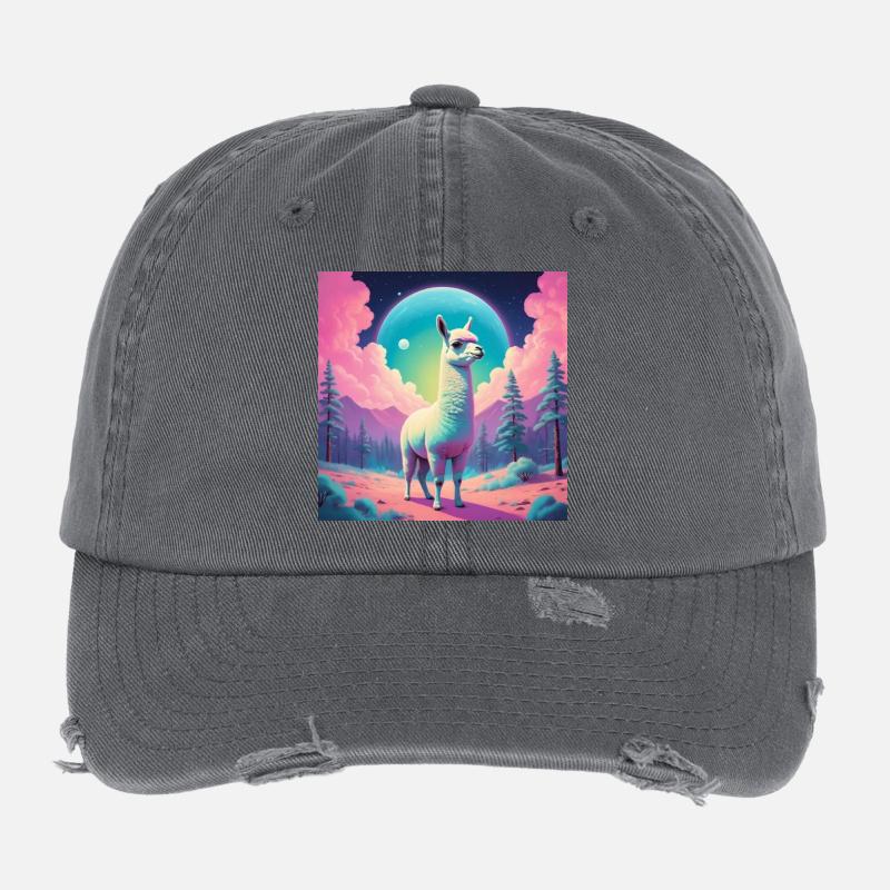 Drama Lama Flexfit Vintage Destroyed Cap