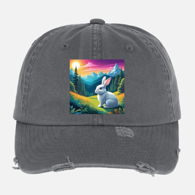 Bunny Flexfit Vintage Destroyed Cap