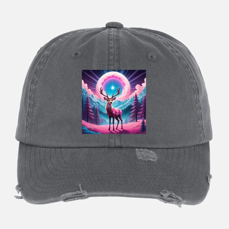 Hirsch am Berg Flexfit Vintage Destroyed Cap