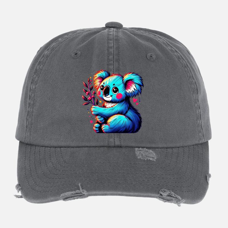 Koala Flexfit Vintage Destroyed Cap