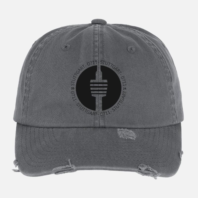 Stuggi 0711 Casquette vintage effet usé Flexfit