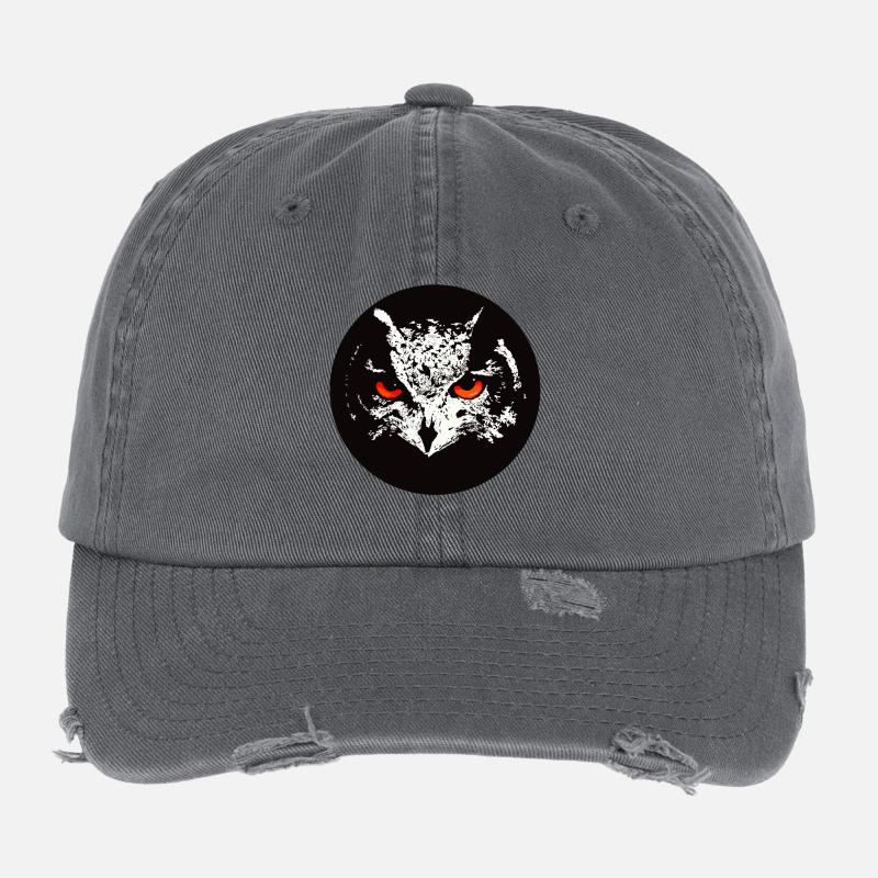 Uhu schaurig Flexfit Vintage Destroyed Cap