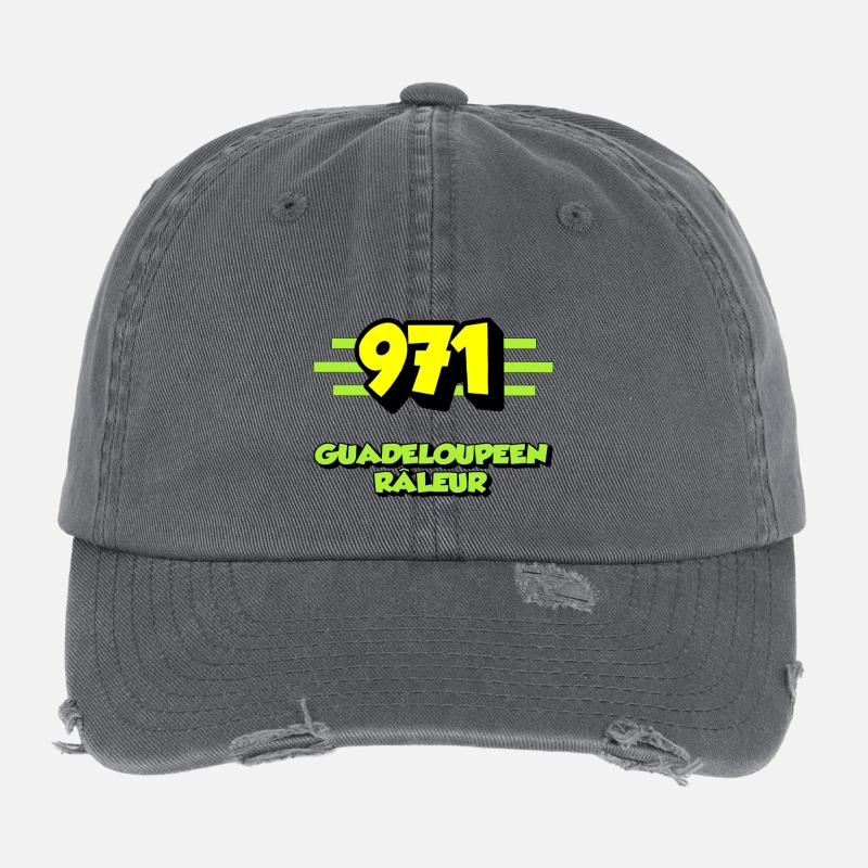 Guadeloupean complainer Flexfit Vintage Destroyed Cap