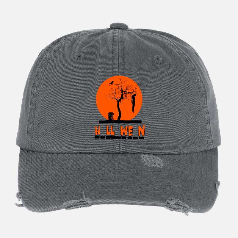 Halloween Flexfit Vintage Destroyed Cap