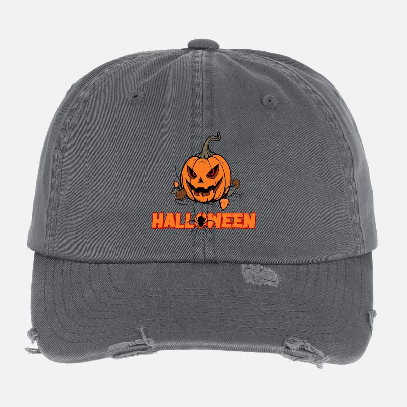 Halloween Flexfit Vintage Destroyed Cap