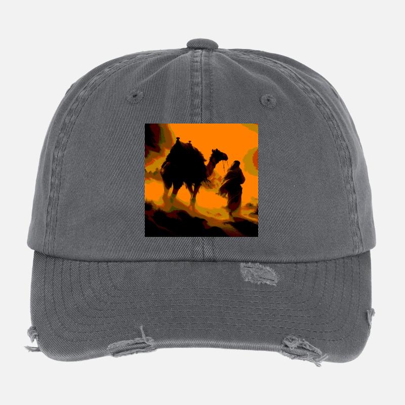 Wilde Wüste Flexfit Vintage Destroyed Cap