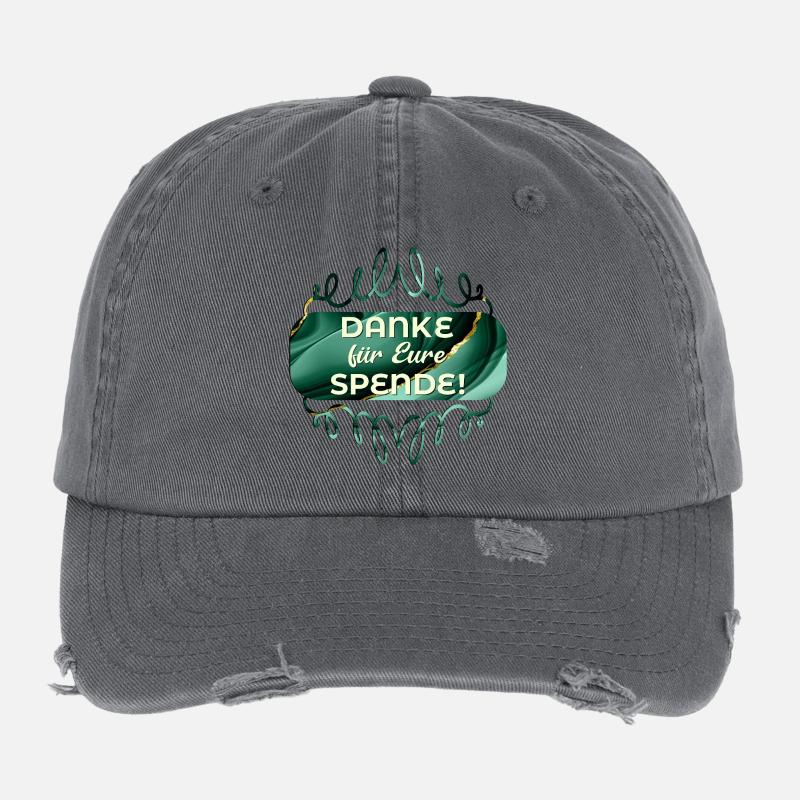 DANKE SAGEN SPENDE Flexfit Vintage Destroyed Cap