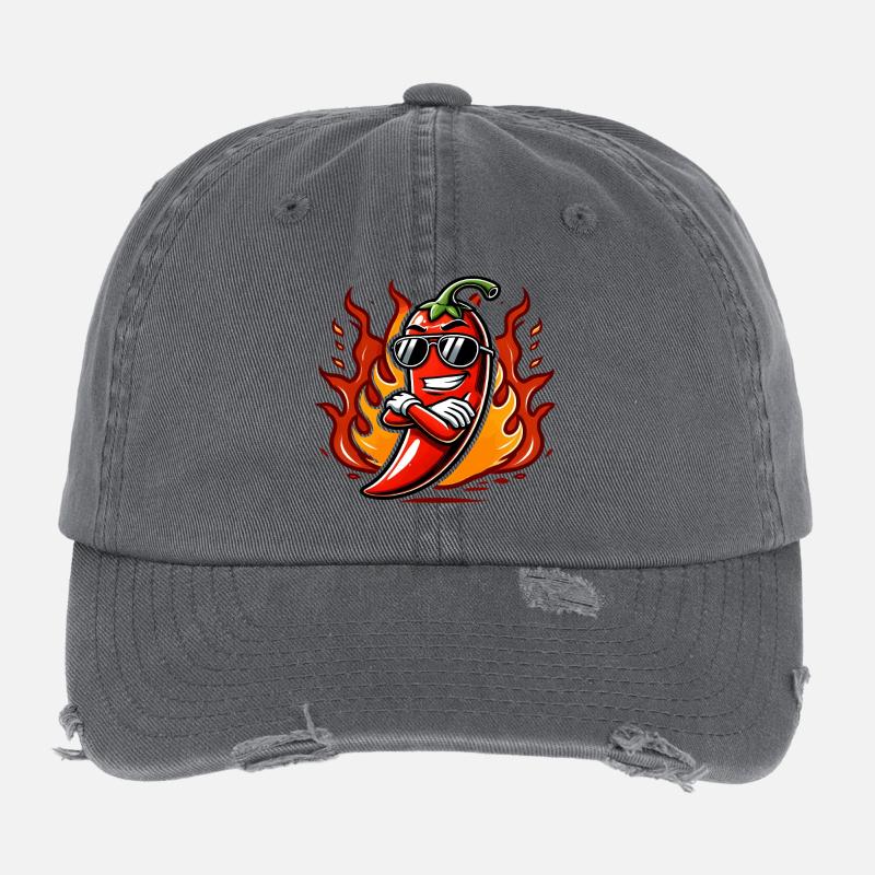 Coole Chili Flexfit Vintage Destroyed Cap