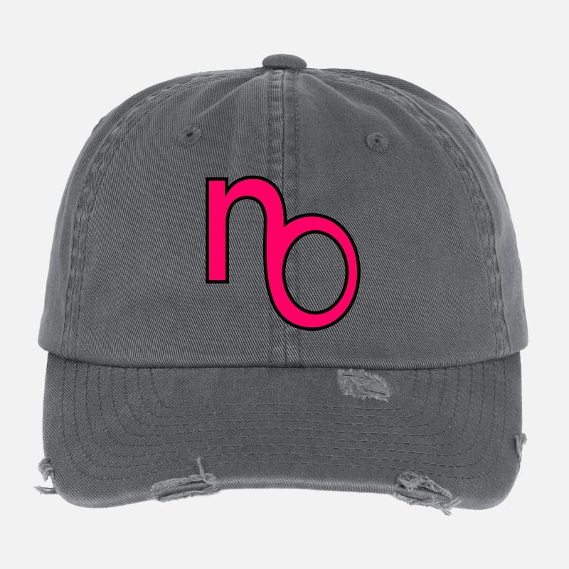 ANSWER NO COMMUNICATION Flexfit Vintage Destroyed Cap