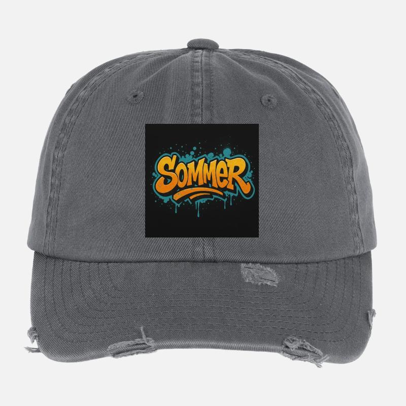 Été Casquette vintage effet usé Flexfit