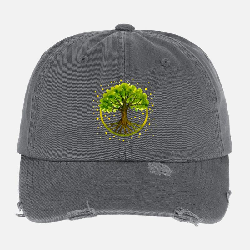 Arbre Casquette vintage effet usé Flexfit