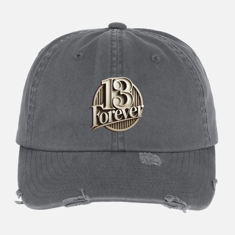 13FRV Flexfit Vintage Destroyed Cap