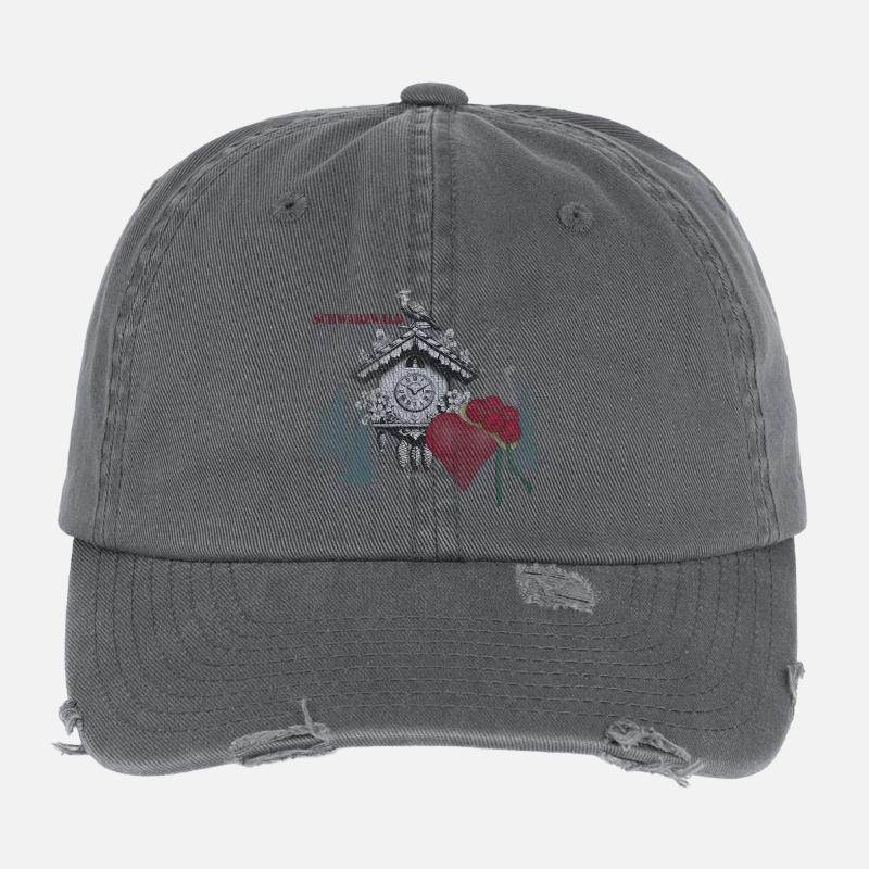 Aus dem Schwarzwald Flexfit Vintage Destroyed Cap