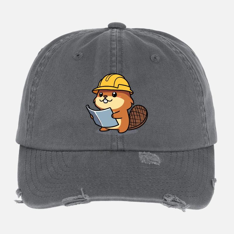 Beaver Builder Bob Plan of Builder Builder Builder Flexfit Vintage Destroyed Cap