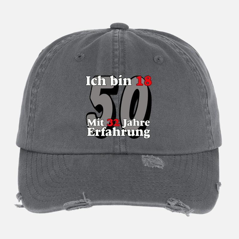 50 ans d’expérience ........................... Casquette vintage effet usé Flexfit