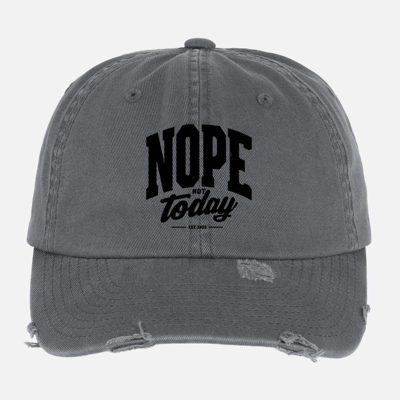 N O P E Casquette vintage effet usé Flexfit