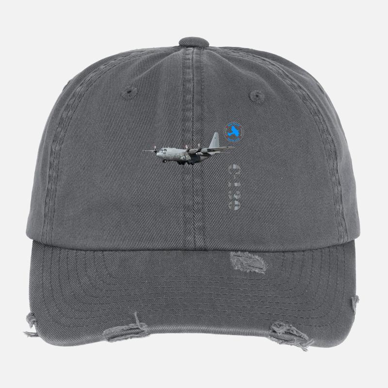 Hercules C-130 Flexfit Vintage Destroyed Cap