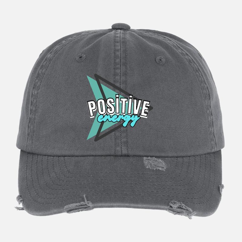 Energie positive Casquette vintage effet usé Flexfit