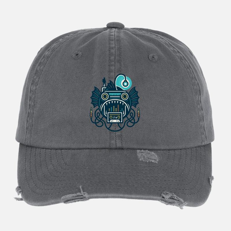 Deep Sea Mixtape – Frogfish Flexfit Vintage Destroyed Cap