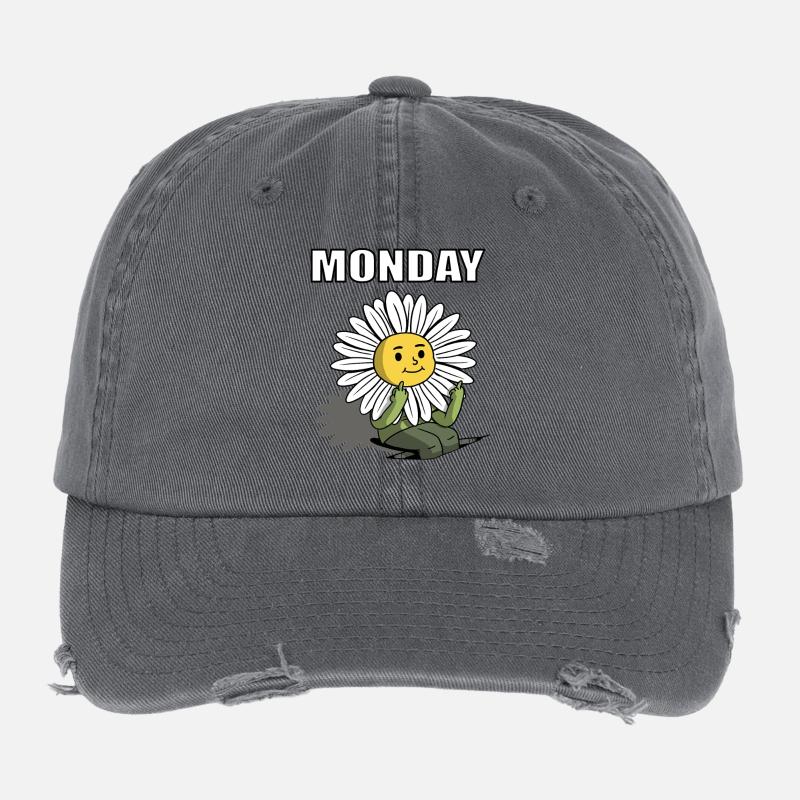 Monday Flexfit Vintage Destroyed Cap