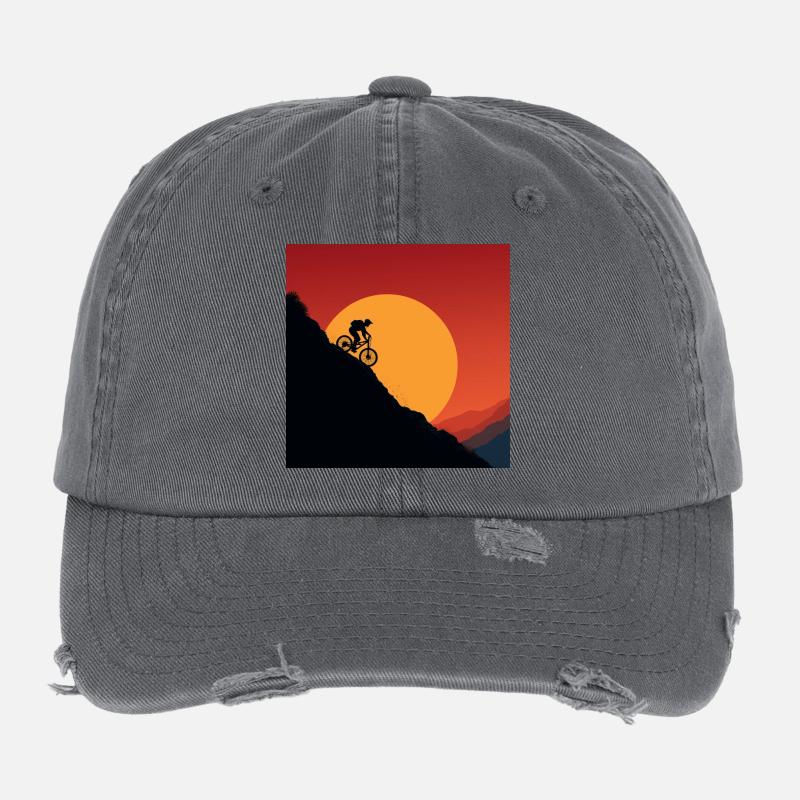 MTB Flow – Leben auf zwei Rädern Flexfit Vintage Destroyed Cap