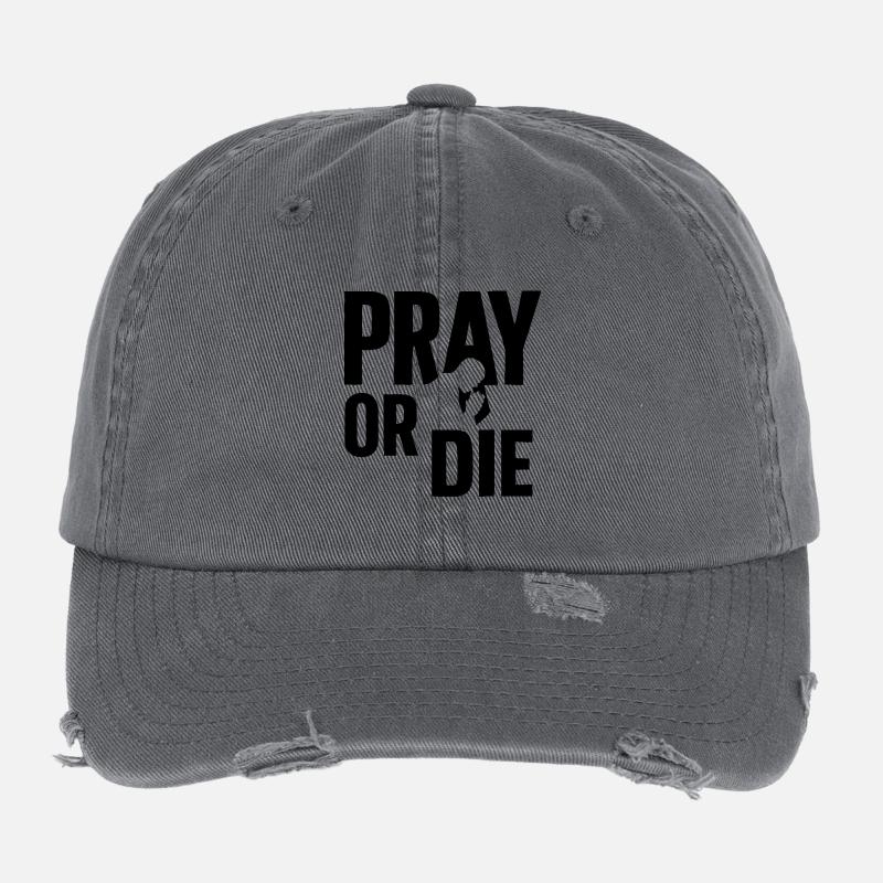 POD Flexfit Vintage Destroyed Cap