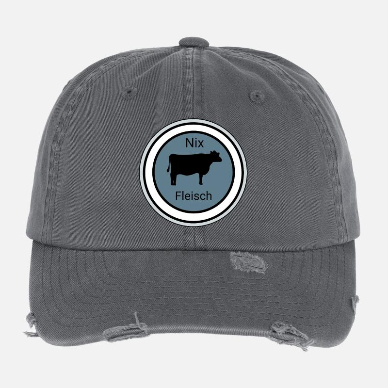 Nix Fleisch Silhouette Flexfit Vintage Destroyed Cap