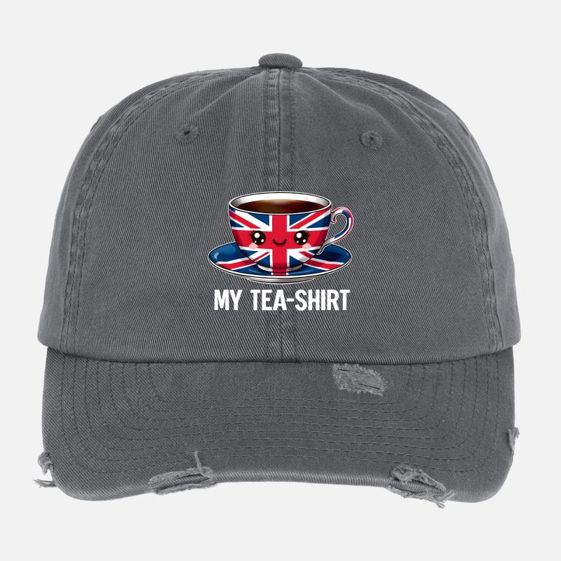 Union Cup Teatime Flexfit Vintage Destroyed Cap