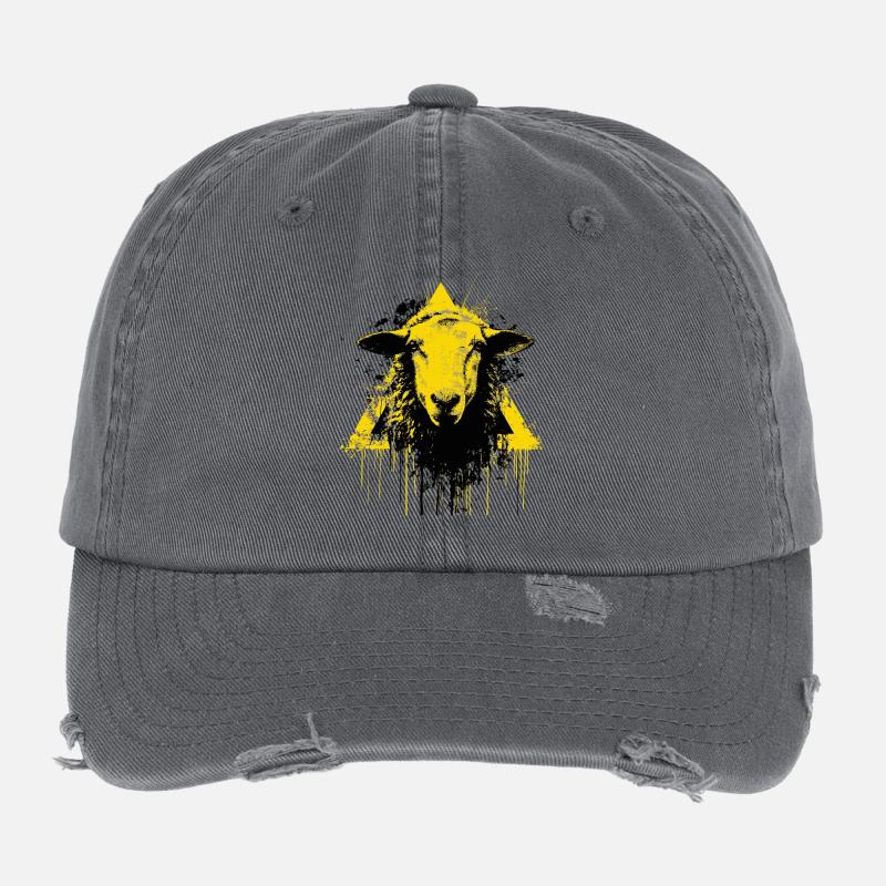 Cool sheep Flexfit Vintage Destroyed Cap