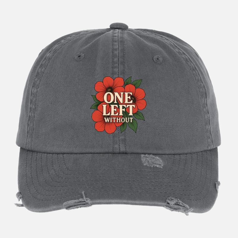 Produits dérivés de fleurs Casquette vintage effet usé Flexfit