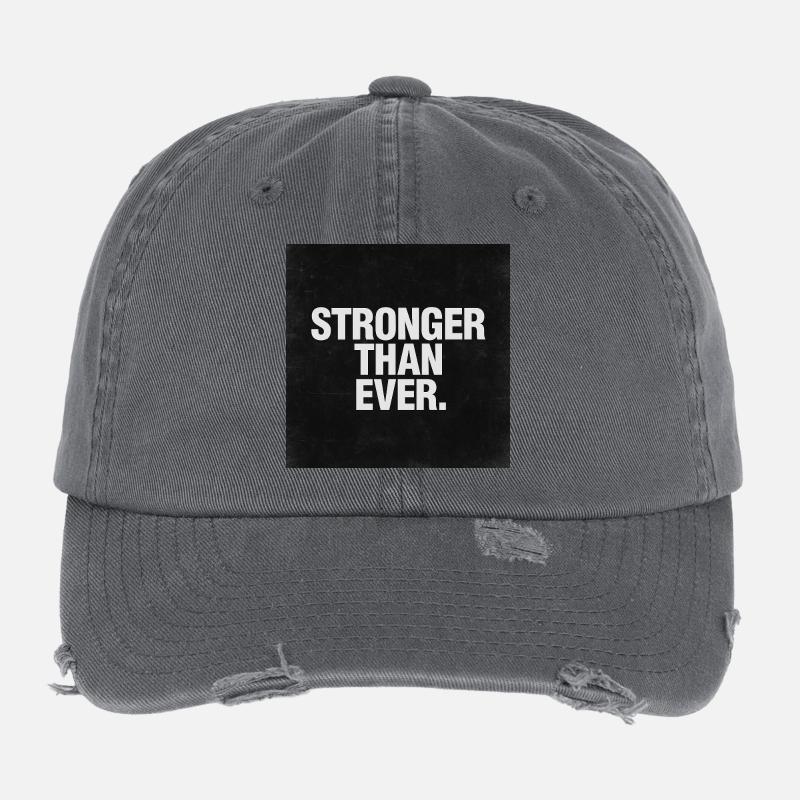 Stronger than ever Flexfit Vintage Destroyed Cap
