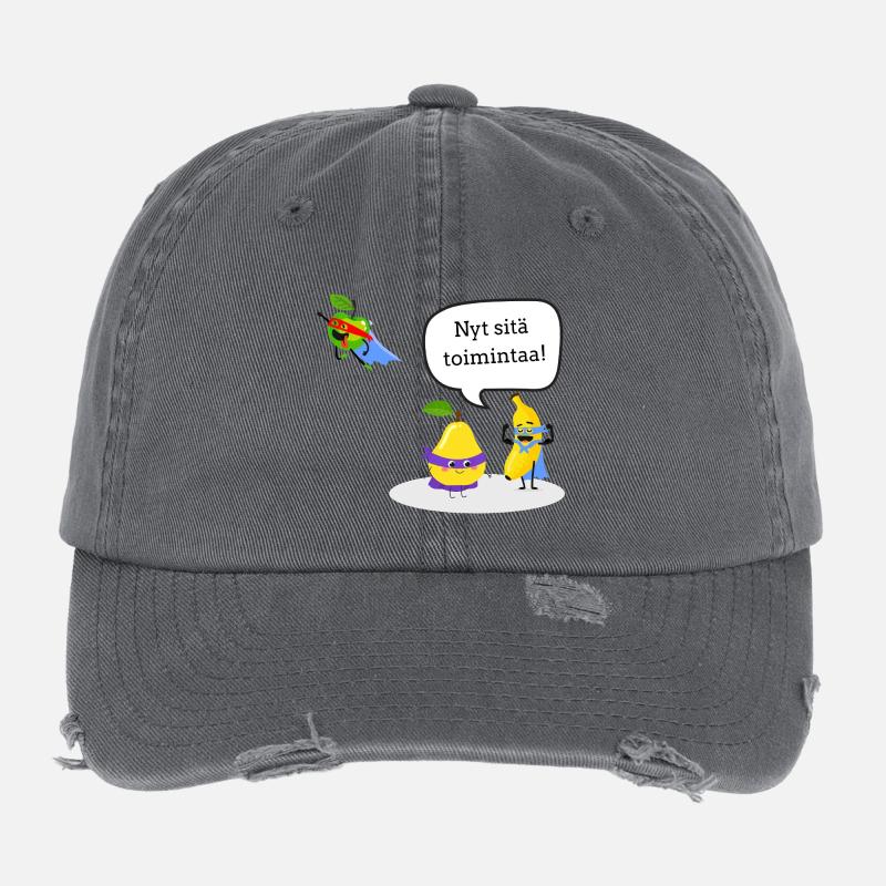 Héros d’action Casquette vintage effet usé Flexfit