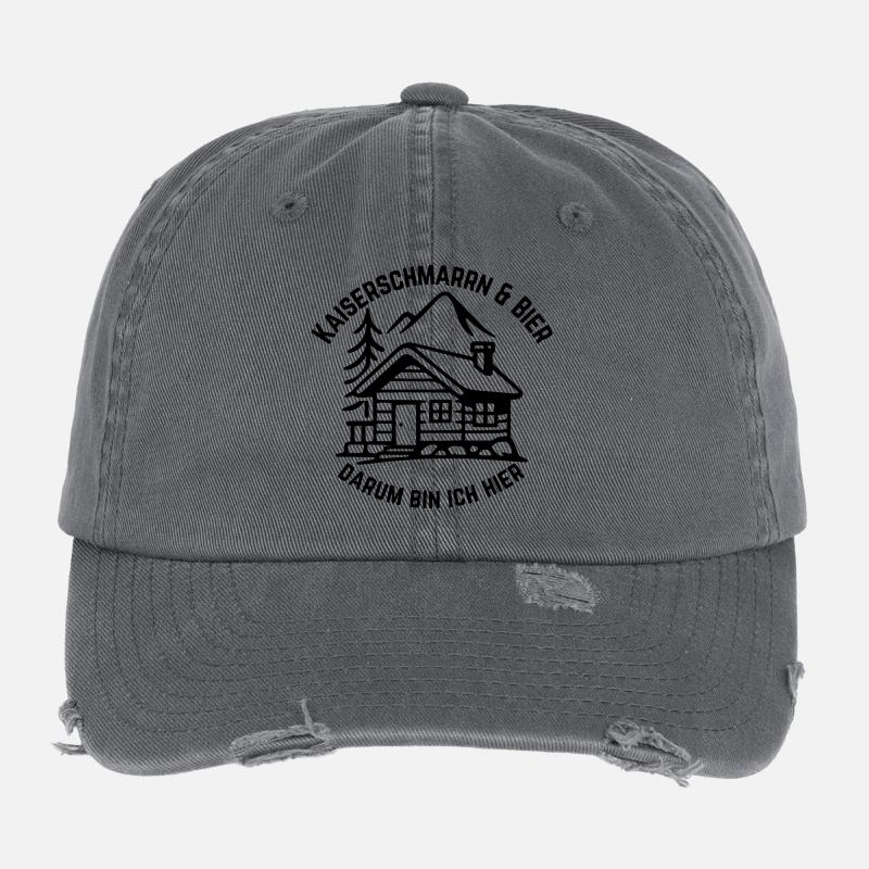 Kaiserschmarrn & Bier Flexfit Vintage Destroyed Cap