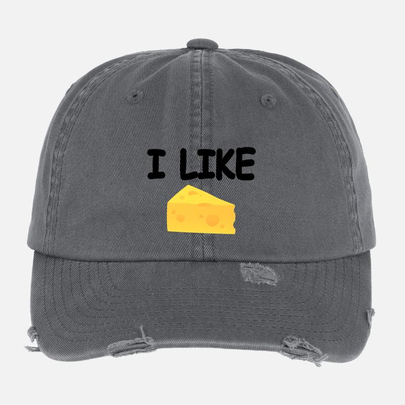 Cheese Flexfit Vintage Destroyed Cap