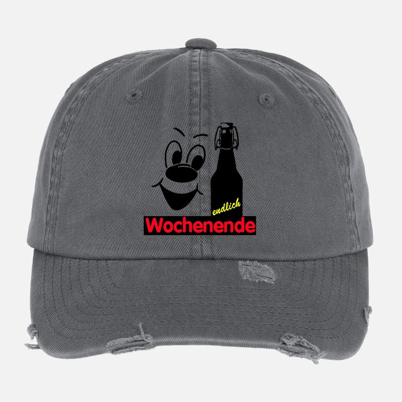 Finally weekend Flexfit Vintage Destroyed Cap