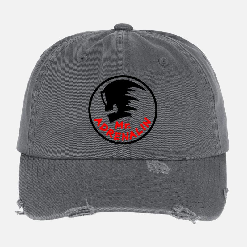 Mr. Adrenalin Flexfit Vintage Destroyed Cap