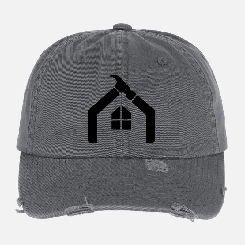 Artisan Janitor Logo – Hammer Flexfit Vintage Destroyed Cap