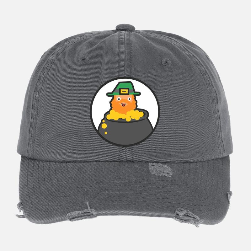 AND Ginger_cs2 emblem Flexfit Vintage Destroyed Cap