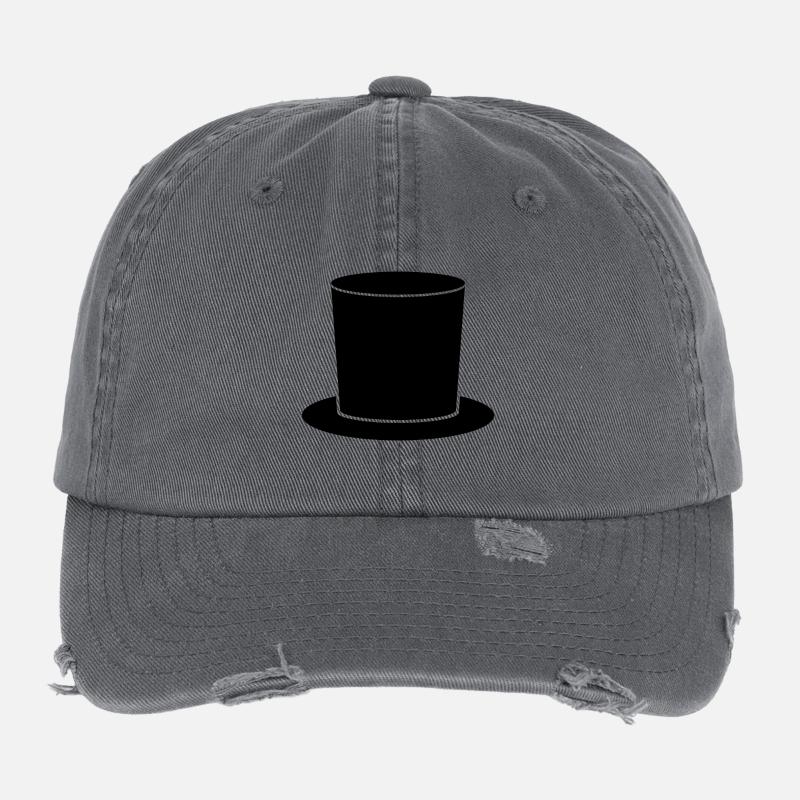 Haut-de-forme Casquette vintage effet usé Flexfit