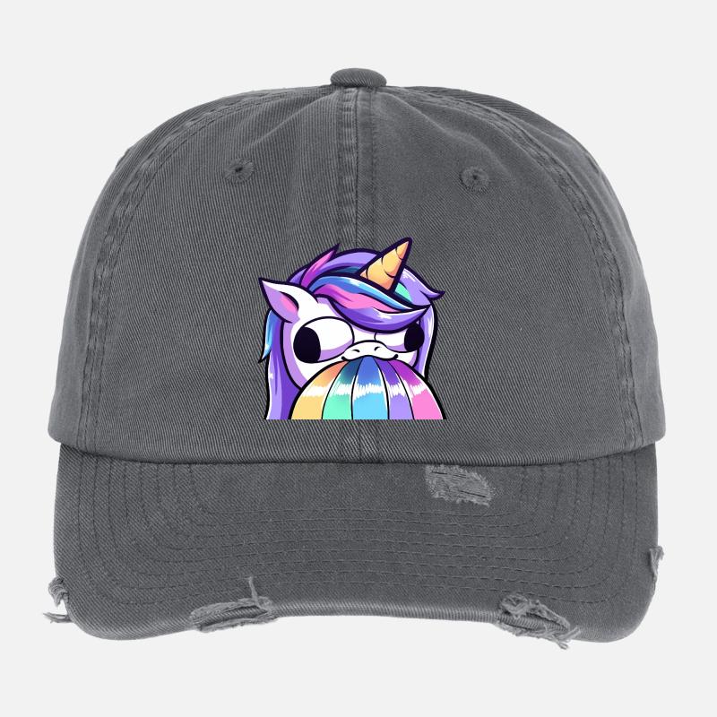 Lya derp Casquette vintage effet usé Flexfit
