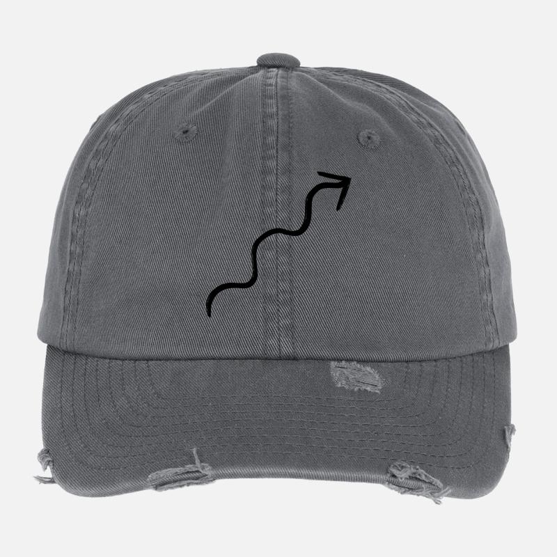 Wellenpfeil Flexfit Vintage Destroyed Cap