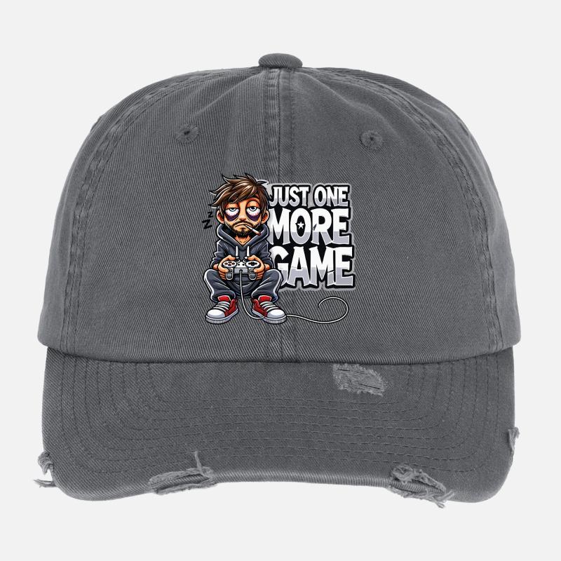 Nur ein weiteres Spiel Flexfit Vintage Destroyed Cap