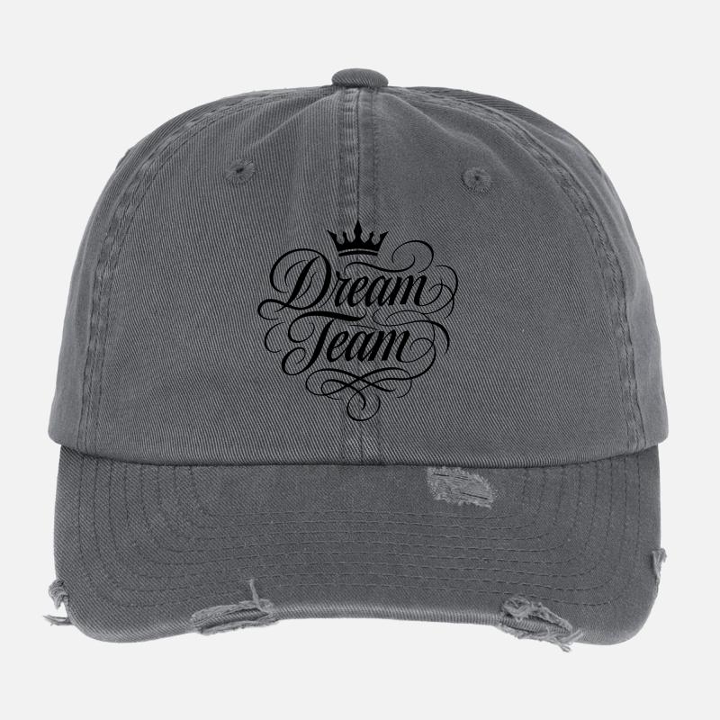 Équipe de rêve Casquette vintage effet usé Flexfit