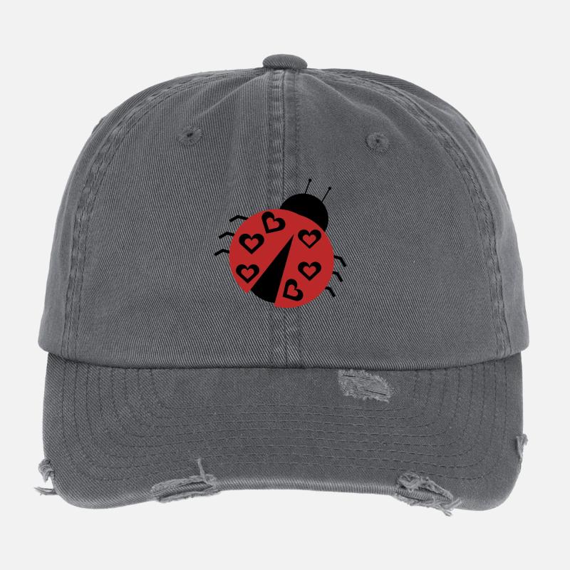 Marienkäfer Flexfit Vintage Destroyed Cap