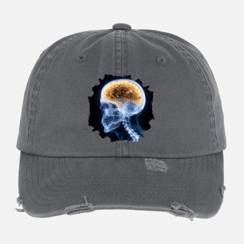 The other day at the X-ray - everything is fine Flexfit Vintage Destroyed Cap