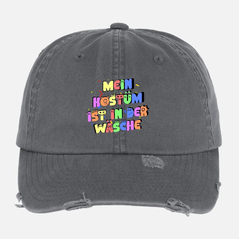 Mon costume est à laver Casquette vintage effet usé Flexfit