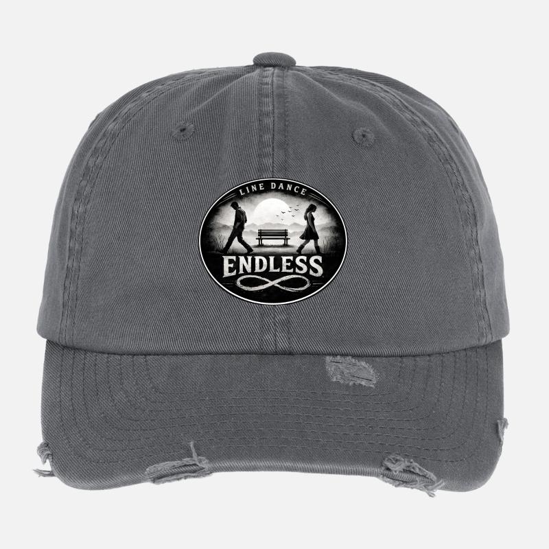 Amour sans fin Casquette vintage effet usé Flexfit
